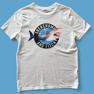 Abercrombie Kids Boys Shark Tshirt Size 15/16